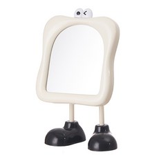 可愛迷你桌鏡, 象牙白