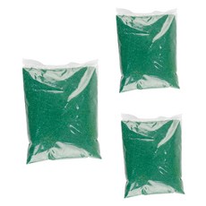 Uniart 彩色沙 500g, 綠色, 3個