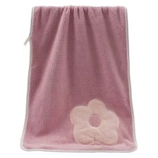 원이네 꽃잎의 여유 바스타월 300g 벨벳, 핑크, 1개
