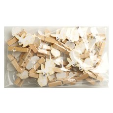 Uniart 大容量造型木夾 36入, 兔子, 1個