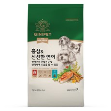 정관장지니펫 강아지 더홀리스틱 홍삼 앤 기능성 사료, 뼈/관절강화, 1.2kg, 1개
