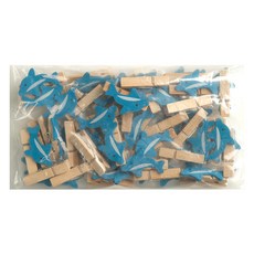 Uniart 大容量造型木夾 36入, 海豚, 1個