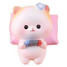 B2win Bandydol動物壓鑄遊戲貓咪擺飾, 1個, 混色