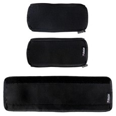 Manito 嬰幼兒用 Bugaboo Butterfly 嬰兒推車手把套 2件 + 安全護欄套組, 1套, 黑色