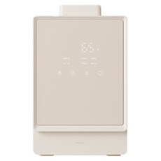 mooas Pure Steam Air 大容量不鏽鋼加熱式加濕器 4L, 米色, MSH-L1