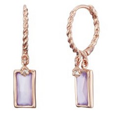 해수엘 여성용 92.5 실버 귀걸이 JFE3439