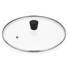 Lacena 簡約強化玻璃煎鍋湯鍋蓋 T型, 1個, 30cm