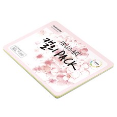 紙文化 Hello Art 書法包 厚磅浮雕組合卡片 21入組 200g 208 x 153 mm, 1套, 混色