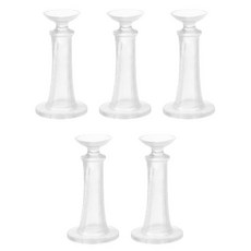 P&K 免鑽孔房門防撞門擋, 5個, 透明