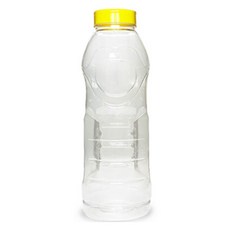 大慶 調味安東容器 + 黃色瓶蓋多用途PET瓶, 10個, 2000ml