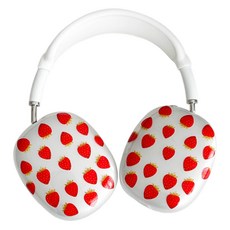 알로데 달콤한 과일 에어팟맥스 케이스, 06 딸기, 2개, A2096(에어팟 맥스 1세대), A3184(에어팟 맥스 2세대)