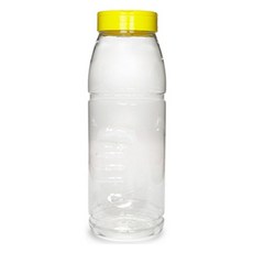 대경 조미 안동 용기 + 노랑캡 다용도 페트병, 24개, 1000ml