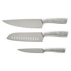 모던하우스 핸들까지 올스텐 칼 3종 세트, 1세트, 멀티 나이프 + 산도쿠나이프 + 쉐프나이프