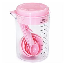 베스톰 다용도 계량컵 계량스푼 7종 세트, 1세트, 500ml
