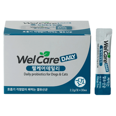 웰케어 반려동물 데일리 영양제, 66g, 장건강/유산균, 1개