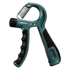 BOSHUJIAN 可調節強度計數握力器, 綠色, 1個