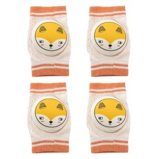 兒童護膝生長板保護套 2入, 橘色, 2個