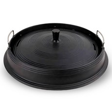 Kitchen Yireh 鑄鐵鍋蓋烤肉盤組, 1套, 28cm