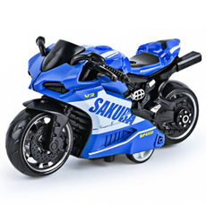 B2win Praeur壓鑄合金杜卡迪, 藍色, 1個