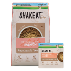 쉨잇 전연령 강아지 프레시 키블 동결건조 사료, 연어, 1.2kg, 1개