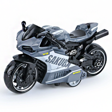 B2win Praeur壓鑄合金杜卡迪, 灰色, 1個