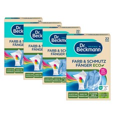 닥터베크만 이염방지 및 불순물 흡착시트, 22개입, 4개