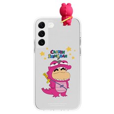 Shinchan 蠟筆小新 公仔透明果凍手機殼