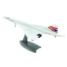 B2W2塑膠模型客機玩具飛機模型協和2, 1個