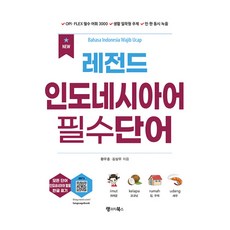 NEW 레전드 인도네시아어 필수단어, 랭귀지북스