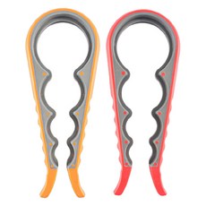 Koo Catch 萬能罐頭蓋開罐器夾子2件組, 1套, 混合色