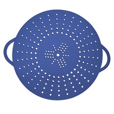 BELLOVIE 可彎曲矽膠蒸籠 海軍藍, 1個, 25.3cm