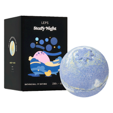 LEPS BOMB 泡泡浴球 繁星之夜, 230g, 1個