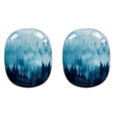 알로데 셸 대리석 패턴 에어팟맥스 케이스 2p, 09 스산한숲속, A2096(에어팟 맥스 1세대), A3184(에어팟 맥스 2세대)