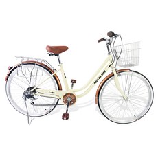 닥터바이크 L-26 ROCKET 클래식 스틸 림 브레이크 17kg 신장 155cm~180cm 고객직접설치, 베이지, 165cm, 1개