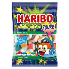 하리보 사운드큐브 사우어 젤리, 80g, 1개
