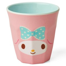 보프렌즈 산리오 캐릭터즈 투톤 컬러 물컵 마이멜로디 260ml, 혼합색상, 1개