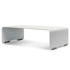 일렉싱크 높은 철제 모니터 받침대 370mm, 퓨어 화이트, 1개