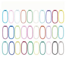 Khohimo 多用途彩色珠鍊 12cm 4W538, 300個, 隨機出貨