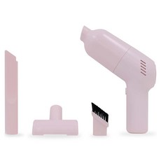 TGO 차량용 무선 미니 핸디 청소기, THR-VC01, 핑크