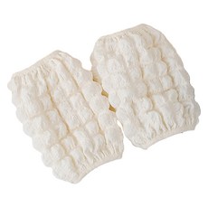 타미나요 귀여운 미술용 토시 2p, 화이트