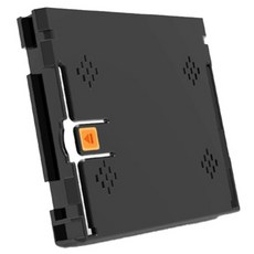 HOHOO Nintendo Switch OLED 直立模式翻蓋支架, 黑色, 單一商品, 1個