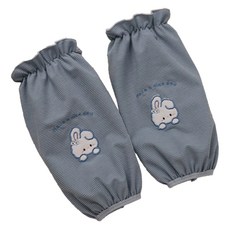 Taminayo 時尚美術用袖套 2入, 霧藍色