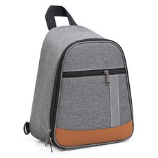 Toppia 簡約肩背帶保溫保冷袋, 1個, 灰色