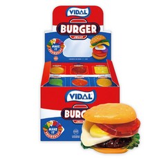 Weeny Beeny 漢堡軟糖 6入 x 11包 組, 726g, 1套