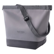 Toppia 簡約高級保冷袋, 灰色, 1個