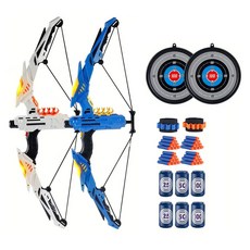 韓國 KANGAROO LED燈光射箭2種套組, 1套, 白色, 藍色