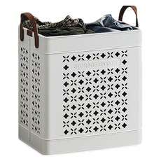 소니오 모던 다용도 접이식 빨래바구니, 02 일반 화이트