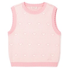 Perimitz 女童款愛心針織背心 P2511K450