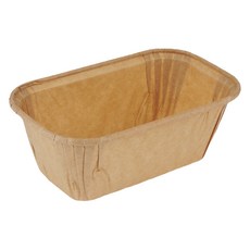B Home Baking 迷你長方形圓胖模具 50入, 1個