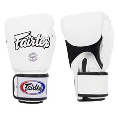 Fairtex 網眼拳擊手套 BGV1, 1套, 白色